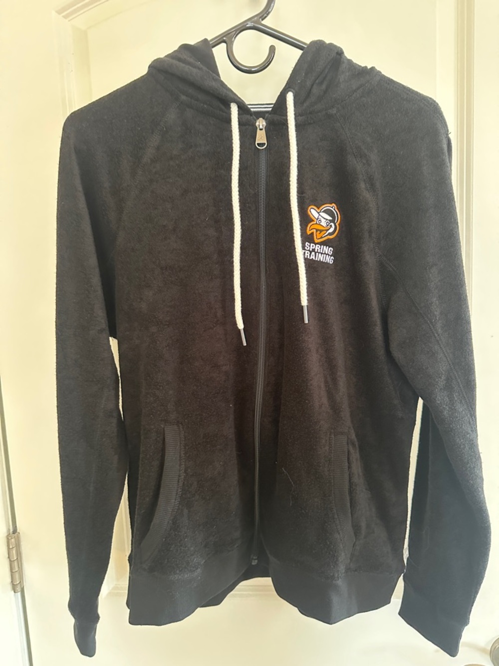 Exclusive Orioles Spring Training Black Zip-Up Hoodie